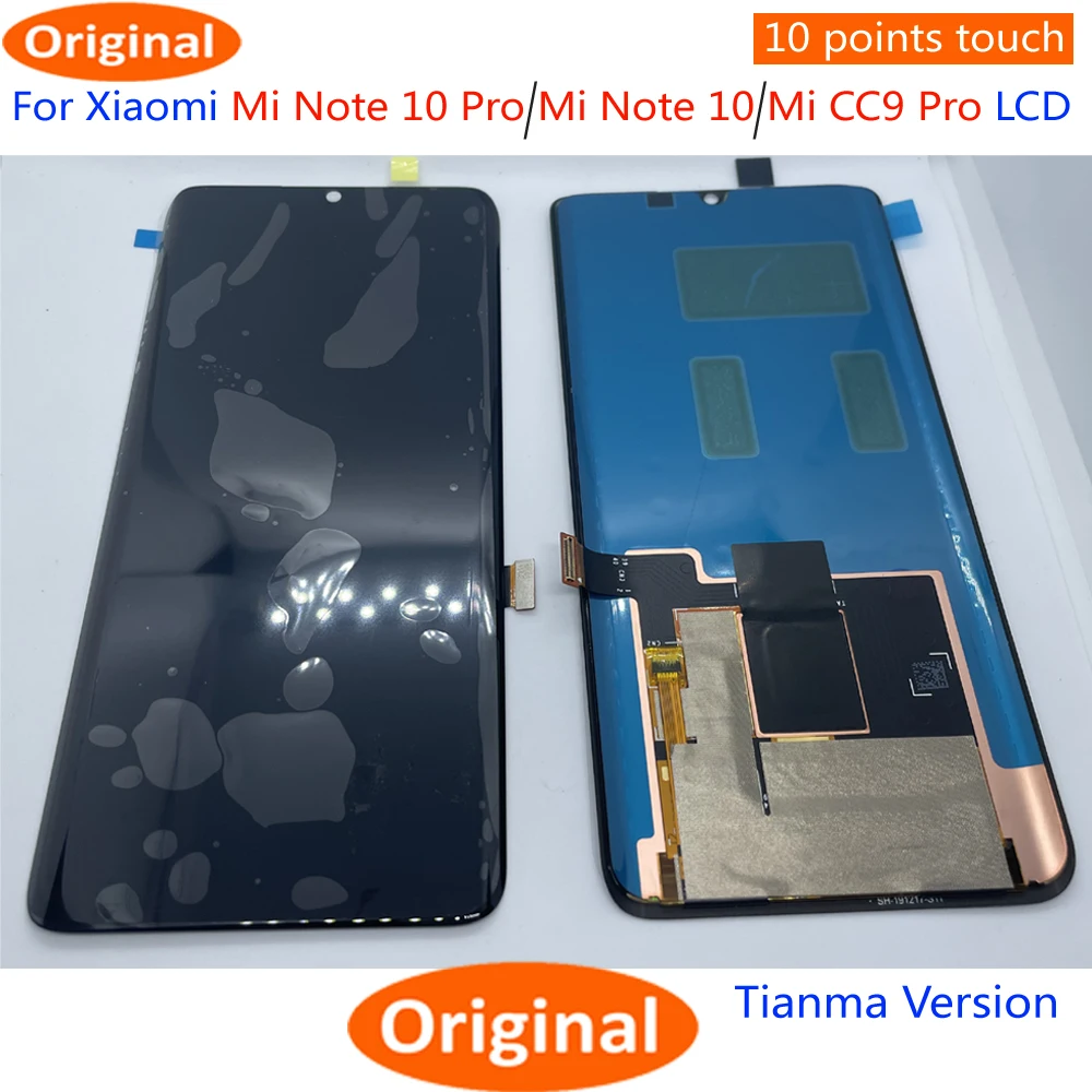 Amoled для Xiaomi Mi Note 10 