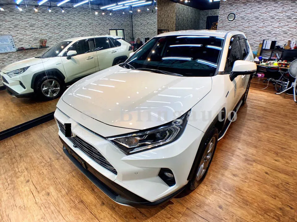 Подходит для Toyota RAV4 RAV 4 Беговая доска Nerf bar 2 шт. левый и правый алюминиевый боковой шаг педали протектор