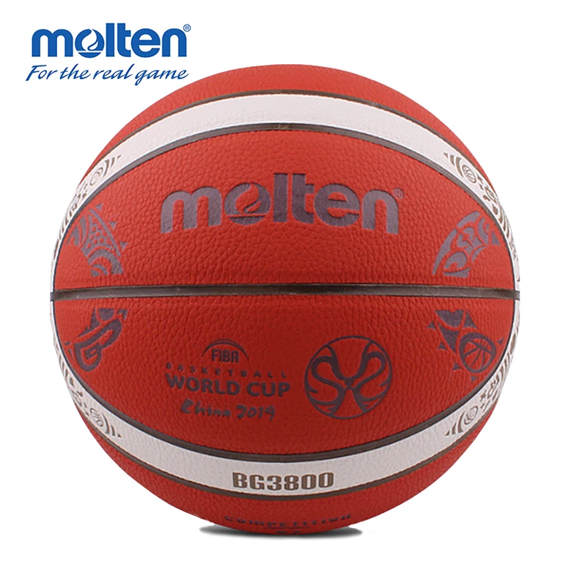 Оригинальный Баскетбольный Мяч Molten BG3800 FIBR чемпионат мира 2015-2019 новый Размер 7