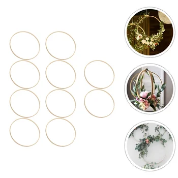 

20Pcs Hanging Wreath Hoop DIY Wreath Hoop Party Decor Embroidery Supply