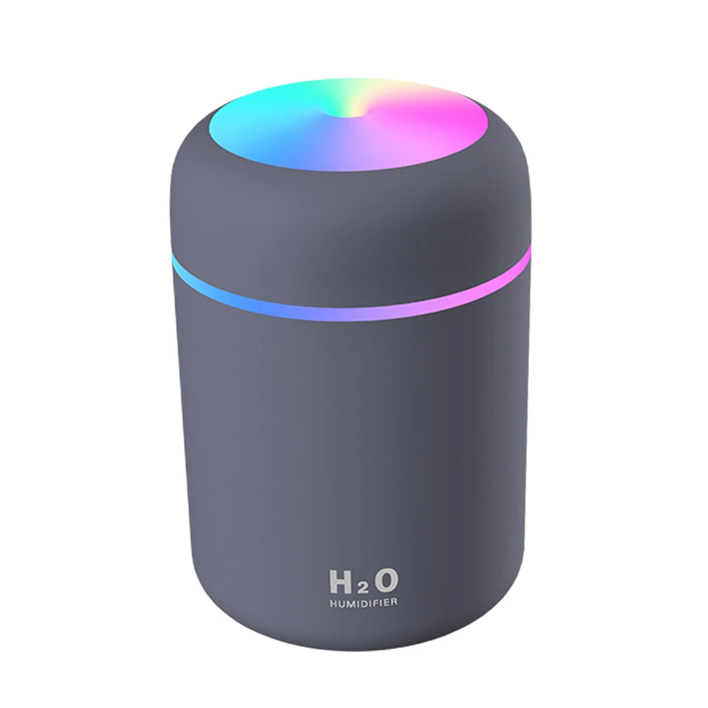 Cool Mist Air Humidifier / Fragrance Oil Diffuser / Auto Shut-off / 300ml / USB for Car Home Office