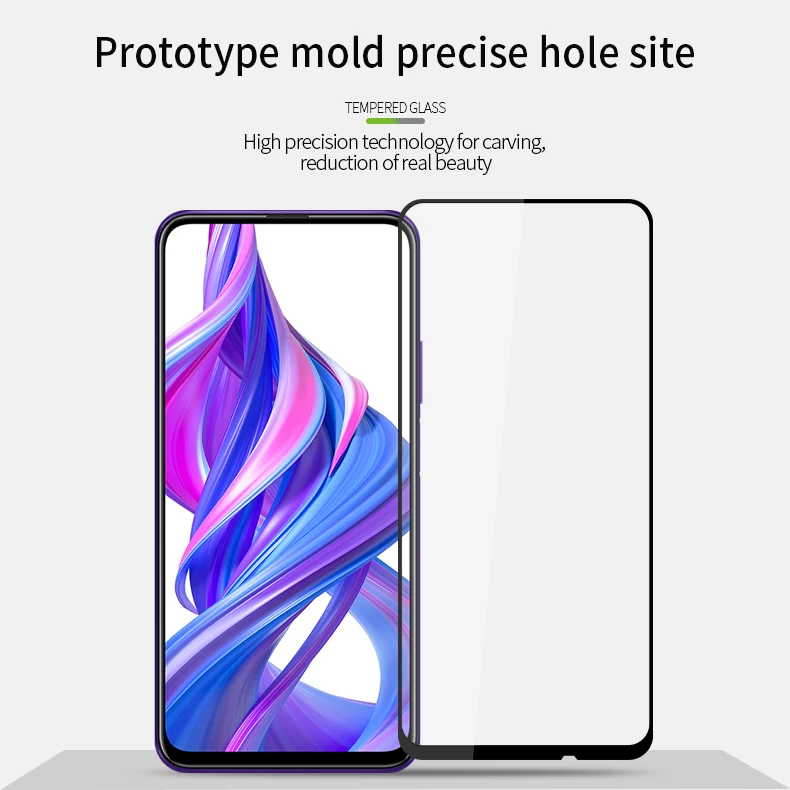 Для HuaWei Honor 9X 9X Pro стекло закаленное MOFi для HuaWei Honor 9X Pro Защитная пленка для полного покрытия закаленное стекло