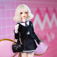 Новый стиль 1/3 1/4 1/6 Bjd парик высокая температура короткий