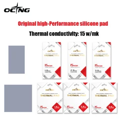 Ocng – coussin thermique en Silicone à Dissipation thermique, 15W/MK, pour CPU, GPU, RAM, carte mère, multifonction, haute performance 