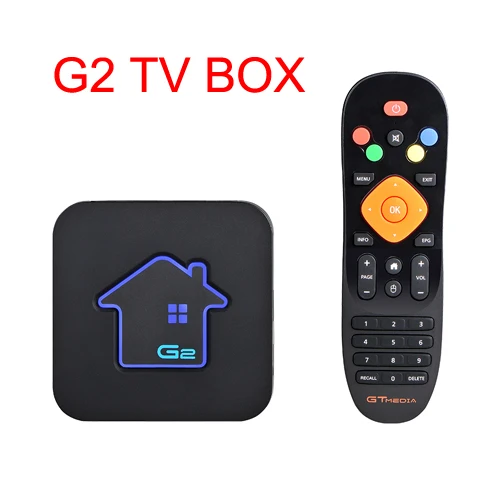 GTUI GTMEDIA G2 Android 7,1 Смарт ТВ контейнер под элемент питания 2G 16G Google S905W 4K 3D Ультра HD tv быстрее играть в игры, Wi-Fi, netflix IP ТВ M3U компьютерной приставки к телевизору - Цвет: only G2 TV BOX