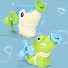 Детские игрушки для воды Ванная комната Акула крокодил Ручной Спрей Вода душ Купание родитель-ребенок интерактивные игровые Игрушки