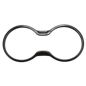 

1Pcs Cup Holder Decorative Frame,Car Interior Glass Shelf Container Accessory for Jeep Compass 2017-2019