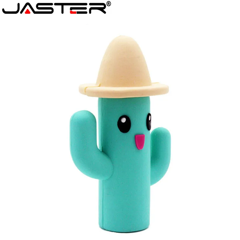 Usb флеш накопитель JASTER в виде кактуса 4/8/16/32/64 ГБ 2 0|thumb drive|usb flash drive pendriveflash |