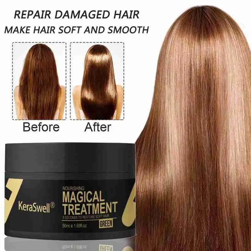 50ml Nourishing Magical Treatment Hair Mask Repairs Damage Restore Soft Good Or All Hair Types Keratin Hair Make Smooth Hair 50ml Nourishing Magical Treatment Hair Mask Repairs Damage Restore Soft Good Or All Hair Types Keratin Hair Make Smooth Hair