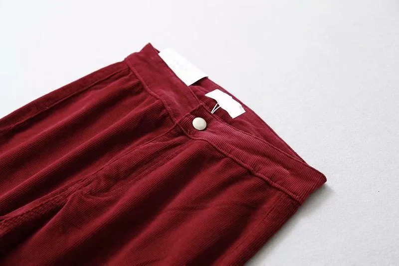 TWOTWINSTYLE Ruched уличные брюки для женщин шорты с завышенной талией и карманами длинные женские брюки клёш осень негабаритных Мода Новинка