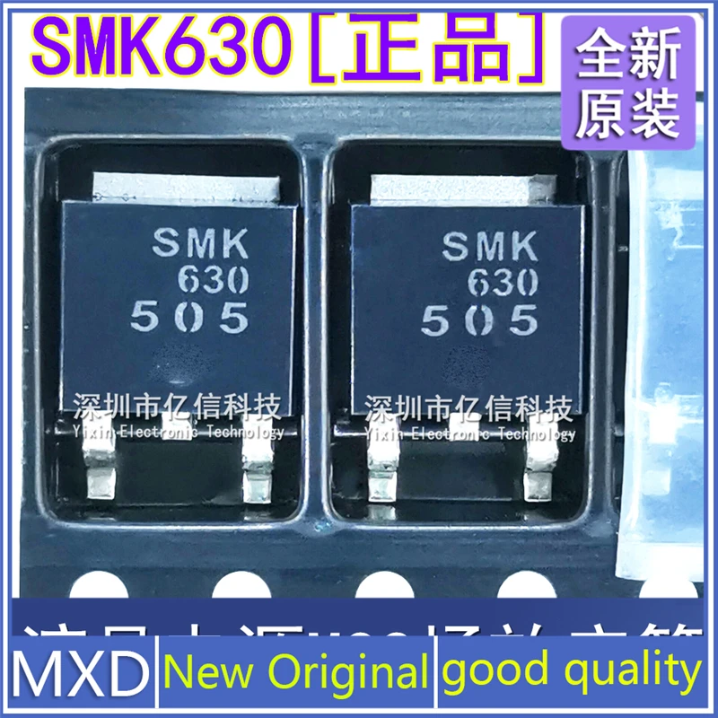 

5Pcs/Lot New Original Authentic SMK630 SMK630D TO-252 Patch LCD Power MOS Field Effect Tube Commonly Used MOS Tube Good Quality