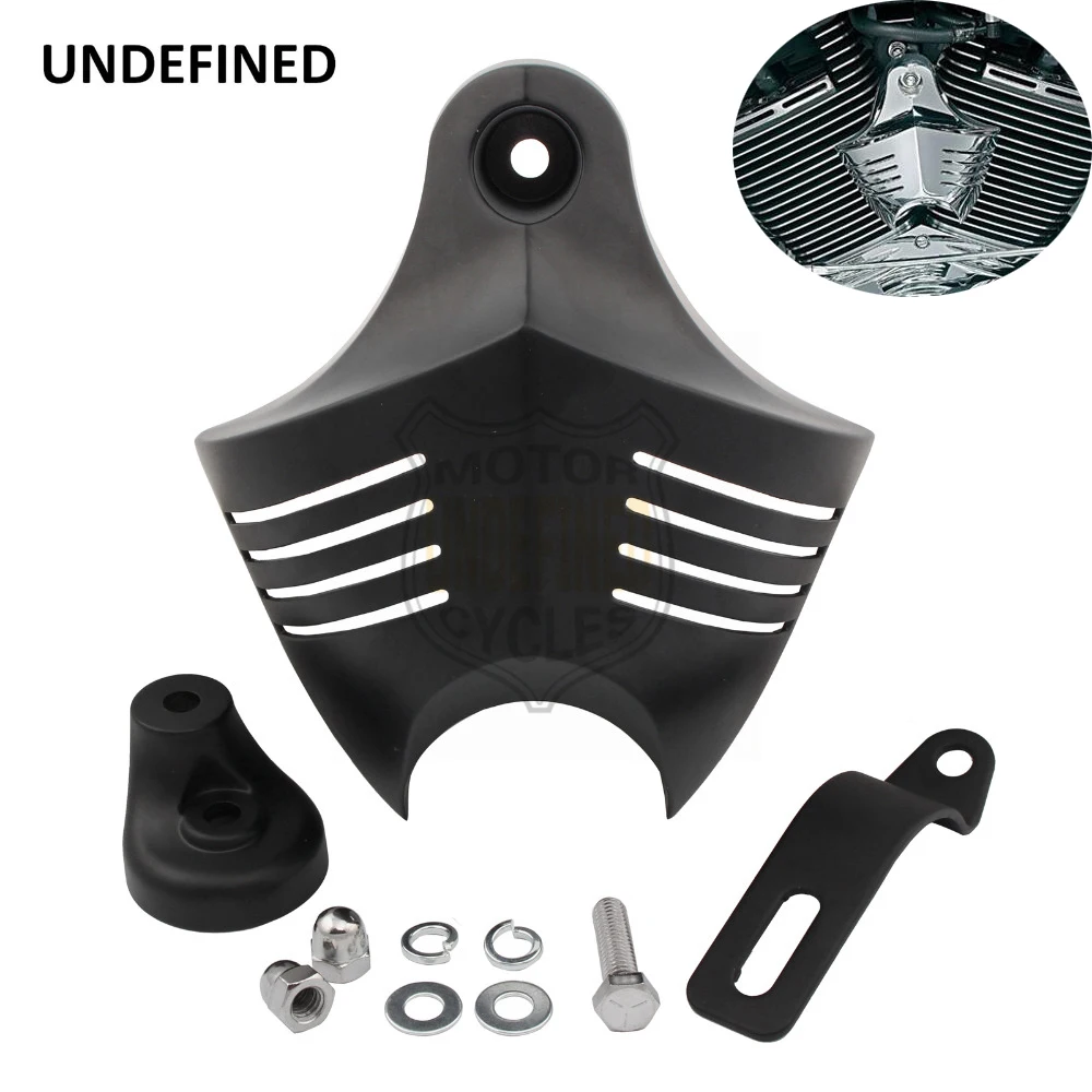 Motorcycle Horn Cover V shield Stock Cowbell Horns for Harley Softail V