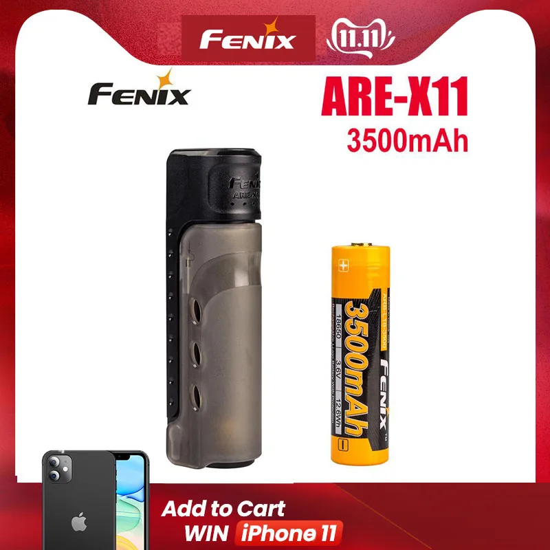  2018 nuevo Fenix ARE-X11 KIT de carga USB ARB-L18-3500 de carga 18650 batería de iones de litio