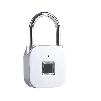 

Fingerprint Padlock Smart Padlock Small Lock Head Fingerprint Cabinet Lock Cabinet Lock Dormitory Anti-Theft Small Lock Head