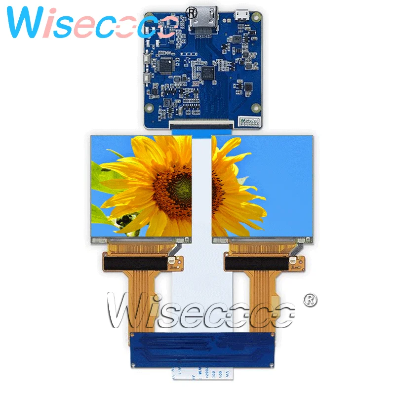 Polegada 1440×1440 vr Display Lcd vr Tela Dupla Mipi 90hz Placa de Motorista 2.9