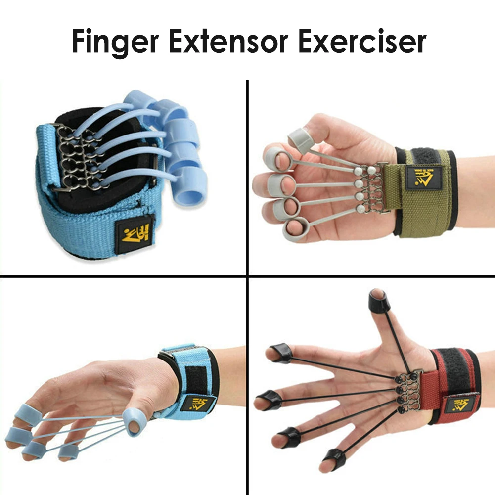 Details about   1PAIR Stretcher Finger Resistance Band Gripper Wrist Training Strengthener Hand 