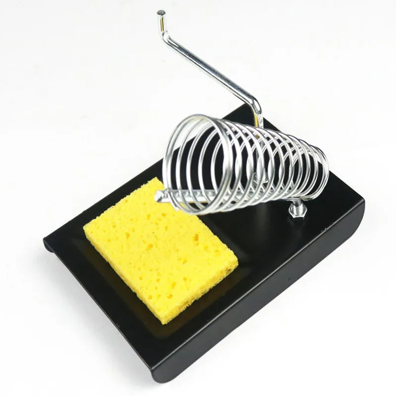 

I PCS Metal Iron Solid Metal Base Soldering Iron Bracket Stand Holder Support Station Frame Portable for Electrical Working