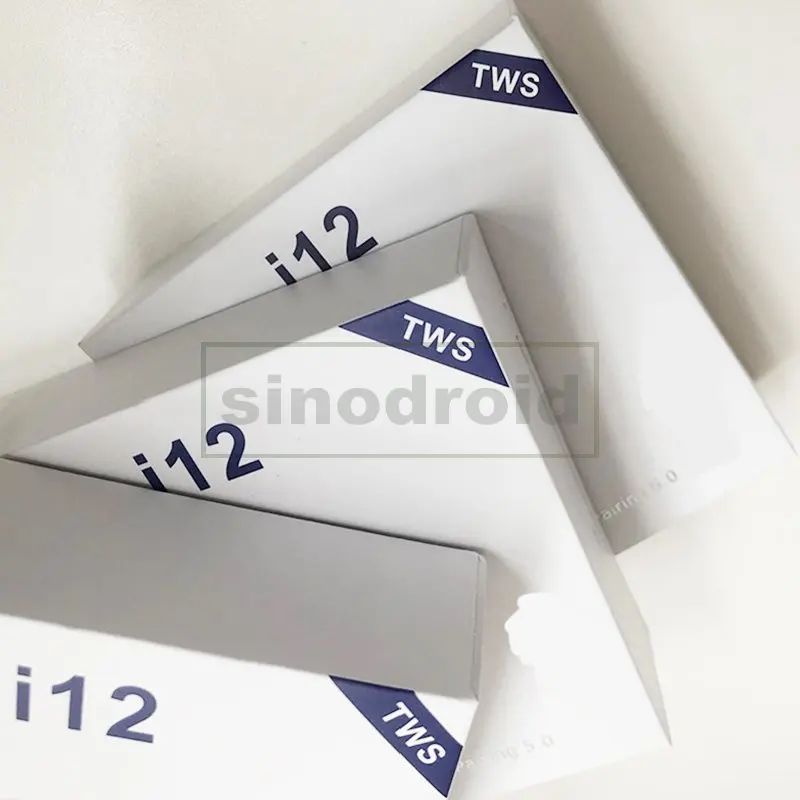 I12 TWS V5.0 наушники Мини Bluetooth беспроводные наушники сенсорное управление Стерео спортивные наушники всплывающее окно Магнитная зарядная коробка