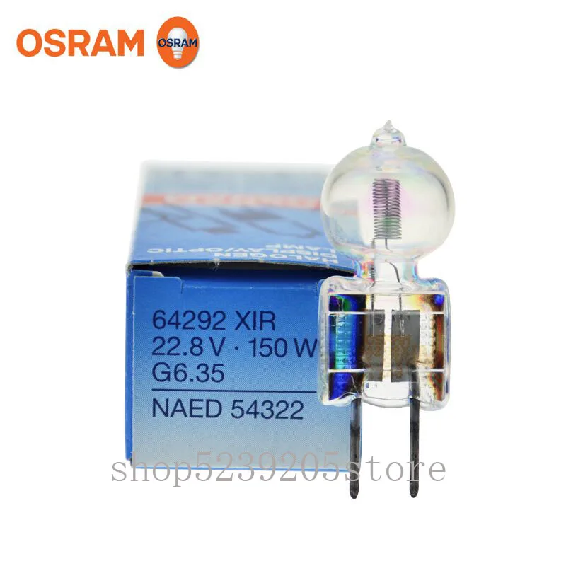 OSRAM 64292 XIR 22.8V150W галогенная лампа Osram 64292 22,8 v 150w G6.35 NAED 54322 MAQUE хирургическая бестеневая лампа