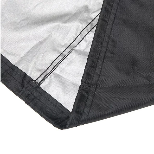 Bbq Borító Weber Nagy Teherbírású Kültéri Fekete Vízálló Grill Védő Kerek Téglalap Kerti Kiegészítő - Image 6