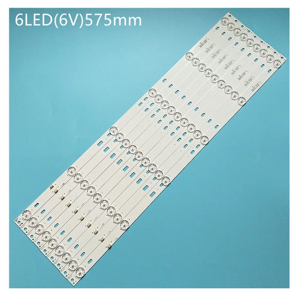 

LED Backlight strip 6 LED JS-D-JP5510-B61EC E55DU1000