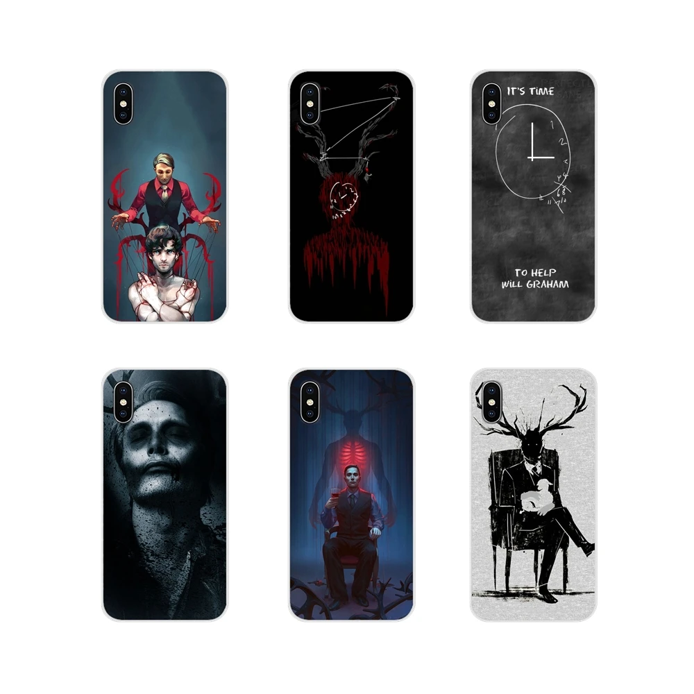 Силиконовый чехол Ганнибал ТВ серии есть грубо для Apple iPhone X XR XS 11 12Pro MAX 4S 5S 5C SE 2020 6S 7