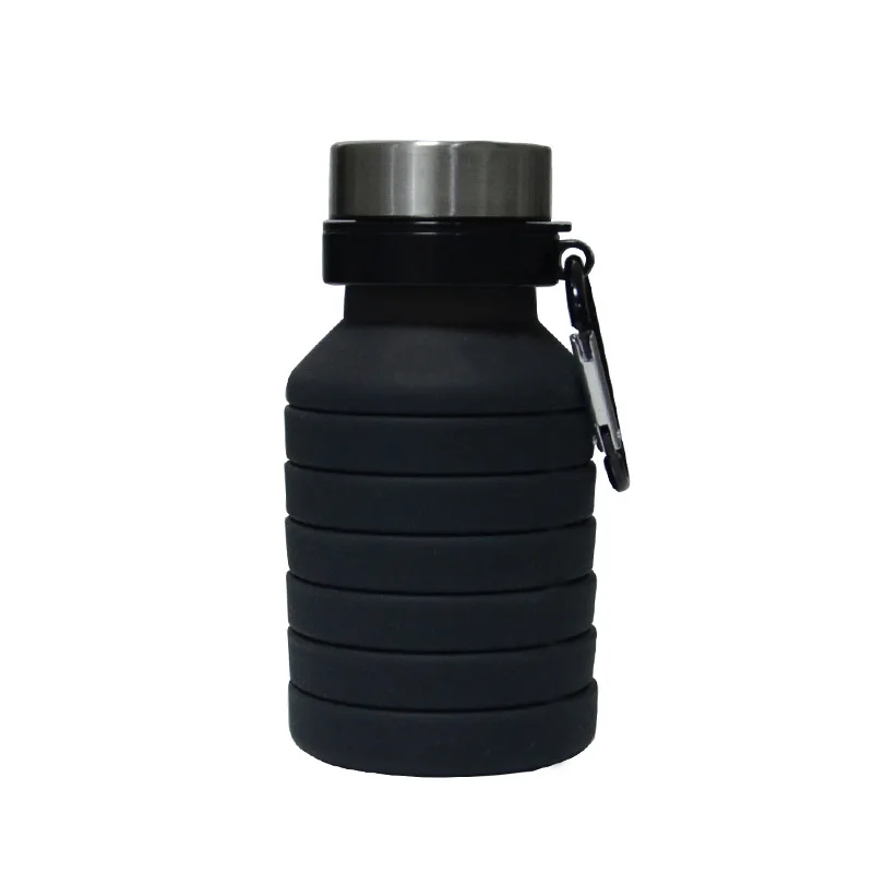 Hot Selling 550ml Kettle Water Bottle Telescopic Water Cup Jug Folding Water Bottle Outdoor Sports Large-capacity Container
