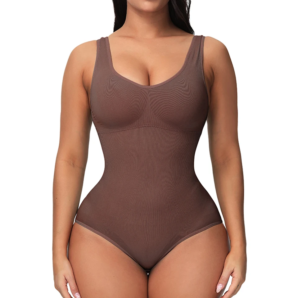 best tummy control shapewear uk Women Bodysuits Shapewear Shaping Full Body Shaper Tank Tops Waist Trainer Corset Camisoles Slimming Underwear Fajas Colombianas best shapewear for women