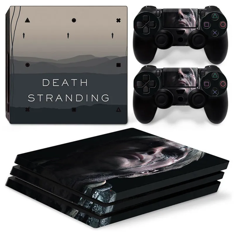 Death Stranding Косплей PS4 Кожа Наклейка виниловая Dualshock Playstation 4 консоль и контроллеры PS4 Кожа Наклейка - Цвет: F style