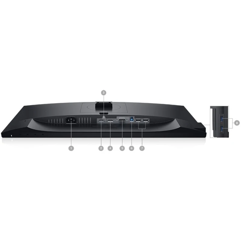Монитор Dell 21.5" P2219H черный IPS LED 8ms 16:9 HDMI DisplayPort Mat HAS Pivot 1000:1 250cd USB