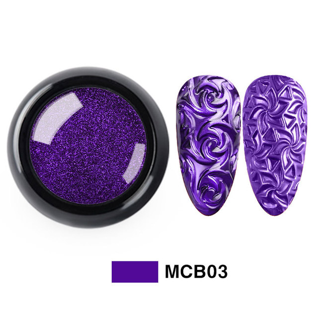 Art Silicone Template Sculpture Stamping Stencils 3D Solid Carving Powder Stamping Tools DIY Manicure Tool Crystal Gel