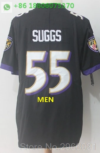 Baltimore A+++ Качественная мужская футболка для взрослых Джастин Такер 9 Terrell Suggs 55 C. J. Mosley 57 Eric Weddle 32 Joe Flacco 5 - Цвет: For men