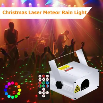 

Christmas Laser Meteor Rain Light Remote Control Light KTV Bar Decoration