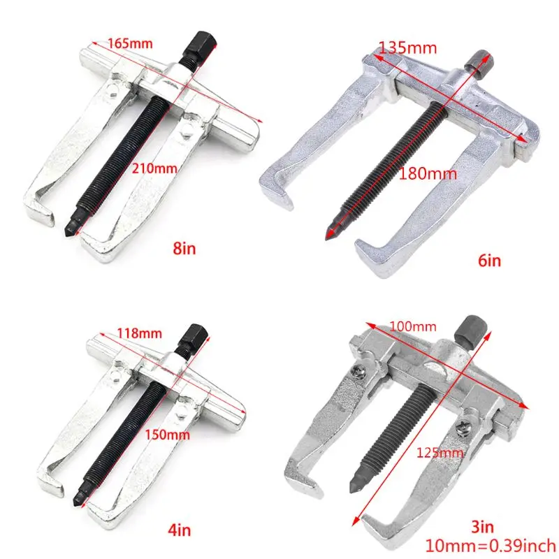 

2021 New 8in/200mm 2-Jaw Gear Puller – Removal Tool for Jaw Gear / Pulley / Flywheel / Hub / Bearing Puller