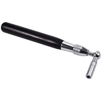 

HOT-Professional Wooden Wrench L-Shaped Piano Tuning Hammer Wrench Tool Wood Handle Piano Tuning Tool