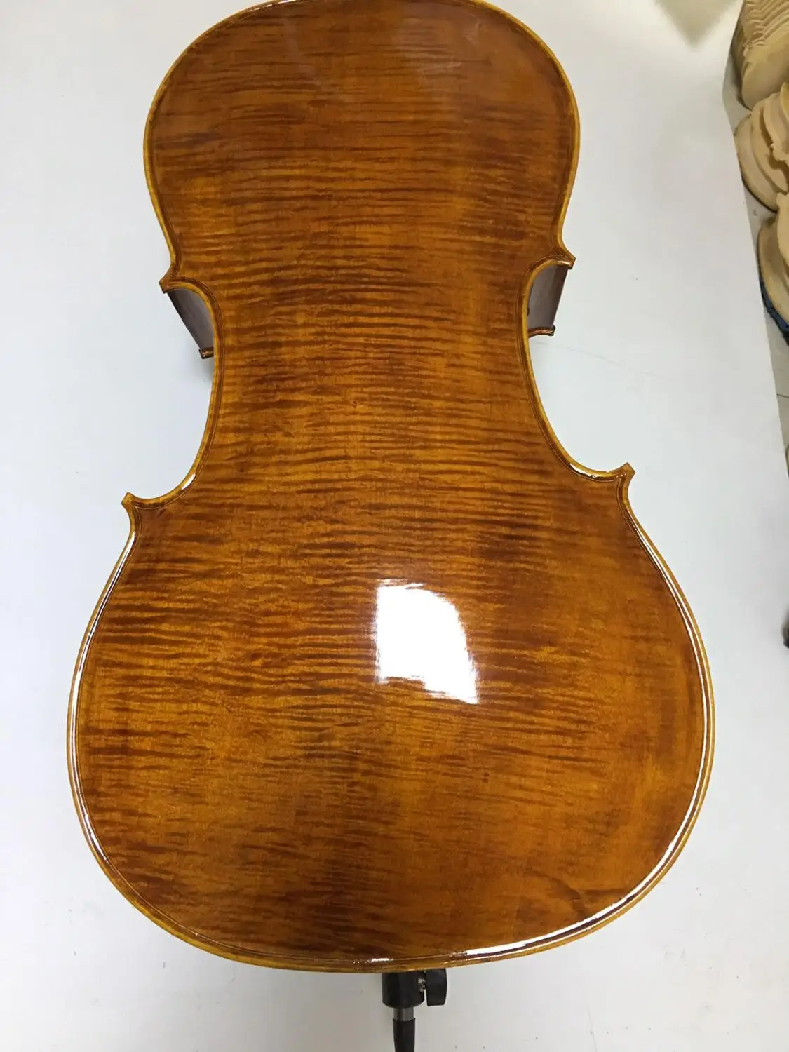 

Professional Handmade Cello Spruce Solid wood Cello Real tiger line Violoncello with case bow bag String factory wholesale