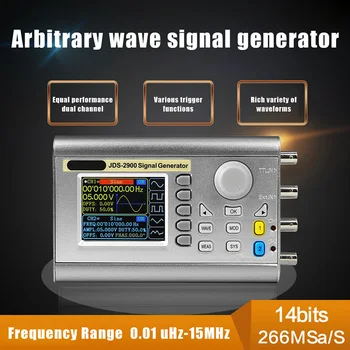 

JDS2900 15MHZ Signal Generator Digital Control DDS Dual-channel Arbitrary Frequency Meter CLH@8
