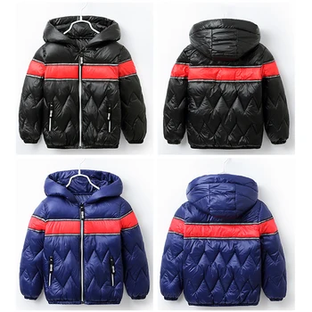 

New Arrival Boys Hooded Jacket Coat Thick Outerwear Children Autumn Winter Clothing Costume For 3-8 Years Boys Girls