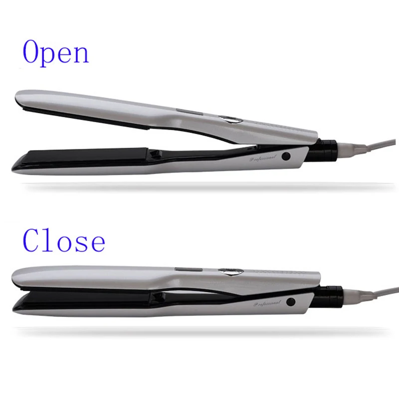 Professional Hair Volumizer Flat Irons Creamic Hair Straightener Comb Brush Curler and Straightener Portable Straight Hair Iron
