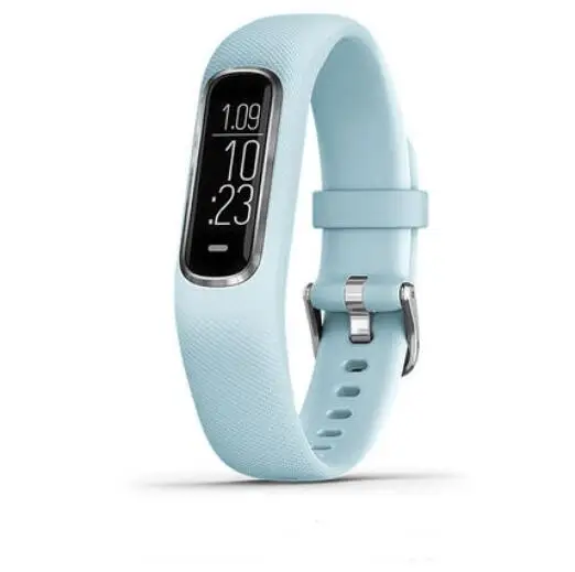 Оригинальные спортивные часы Garmin vivosmart 4 для фитнеса, плавания, бега, сердечного ритма, умные часы для женщин и мужчин для xiaomi huawei - Цвет: Синий