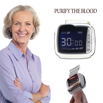 

High-Blood-Pressure-Diabetes-Cholesterol-Rhinitis-Treatment-Cerebral-Thrombosis-Medical-Device-Lllt-Laser-Therapy-Wrist-Watch