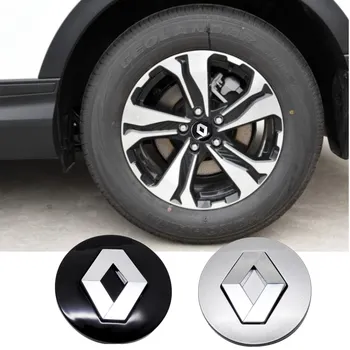 

58mm 57mm 4pcs Car Wheel Center Hub Caps Covers Emblem for Renault Clio 4 Megane 2 3 Laguna Duster Captur Fluence Kadjar Espace
