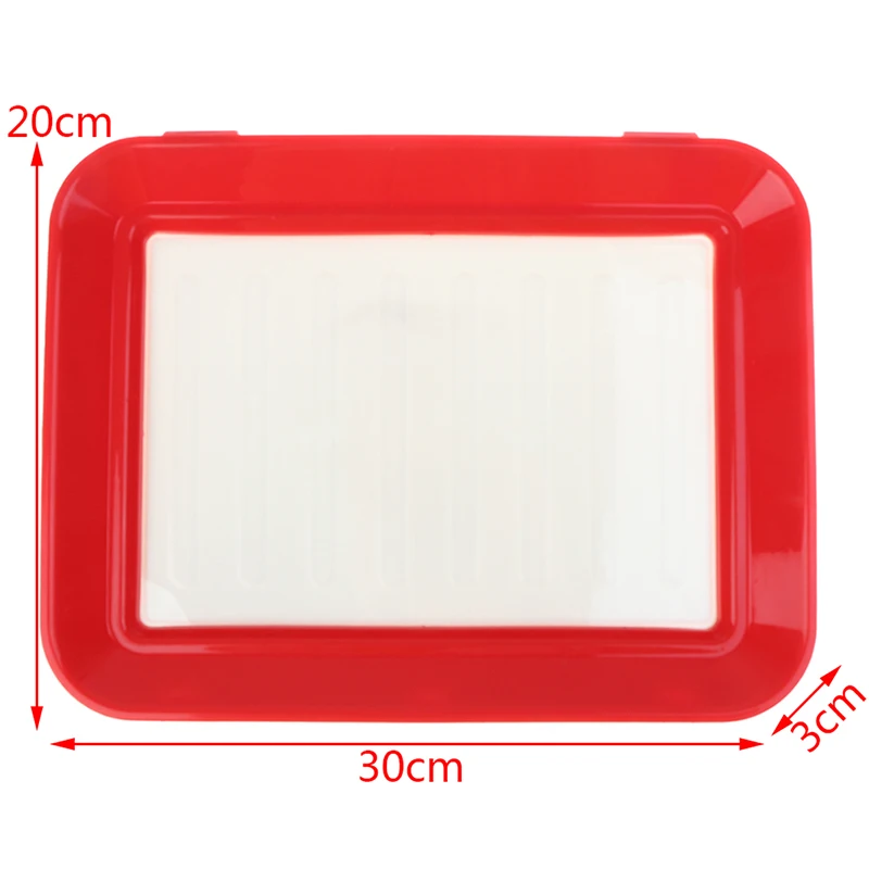 1PC Creative Food Preservation Tray Plastic Food Storage Container Set Food Fresh Storage Microwave Cover