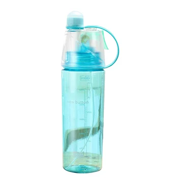 

Sports Mist Spray Cooling Bottle Cycling Water Gym Beach Leak-proof Drinking Cup ZJ55