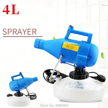 

220V 4.5L Portable ULV Electric Sprayer Ultra Low Volume Sprayer Atomizer Nebulizer Disinfector Drug Sprayer Aerosol Atomizer