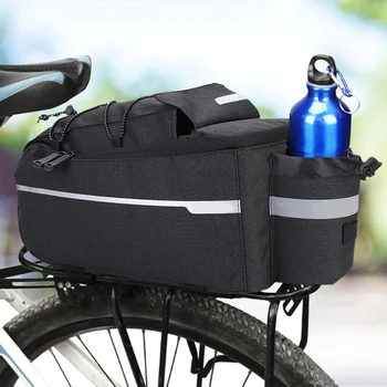 

Bicycle Bags Cycling Rear Seat Tail Storage Bag Rack Trunk Pouch Package Bicycle Seat Panniers Bike Accessories Free Shipping