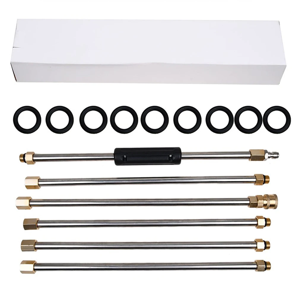 Давление шайба палочка Расширение Замена очистки копье 7,5 футов 1/4 дюйма подключения 4000 PSI YU-Home
