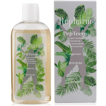 

Repharm shampoo, PepTeens, 200 ml, for boys