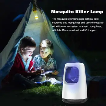 

Portable USB Mosquito Killer Lamp LED Photocatalyst Durable Mosquito Repellent Light for Home Office