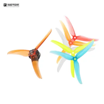

2 Pairs Newest T-motor T5146 / T6143 5146/6143 5 Inch/6 Inch 3-blade compatible Propeller for FPV RC Drone DIY Accessories